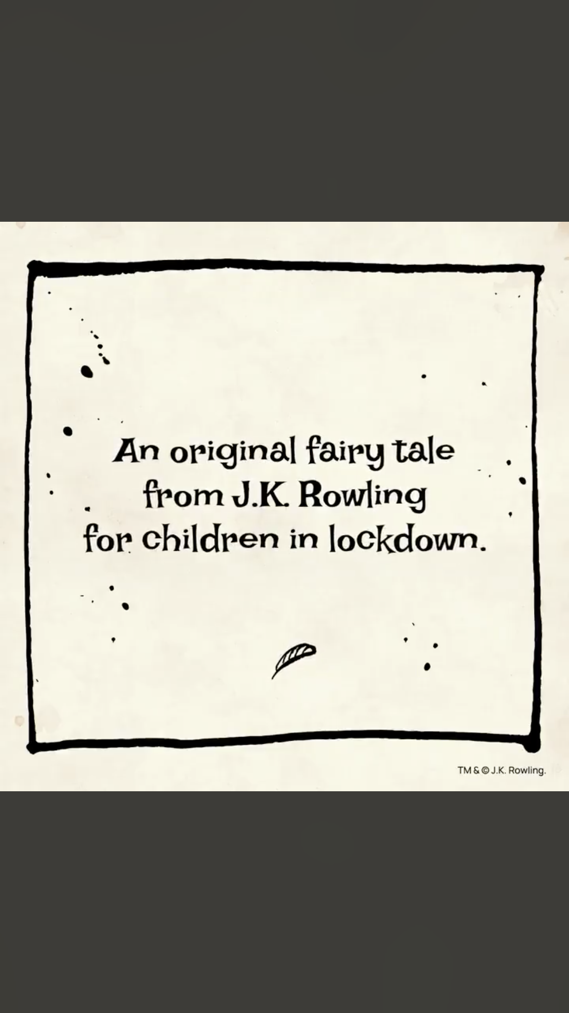 J K Rowling S New Book Is Out And Free To Download Shiplake Primary School